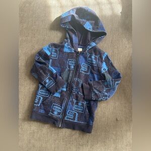 5/$20 CIRCO Full Zip Hoodie Monsters 3T